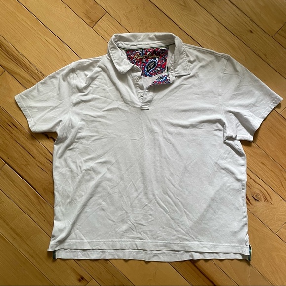 ROBERT Graham Polo Shirt | White - Picture 2 of 7